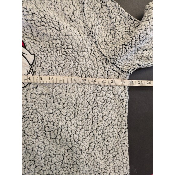 Disney The Nightmare Before Christmas Sz XL Sherpa Jack Skellington Top Sweater - Picture 6 of 7